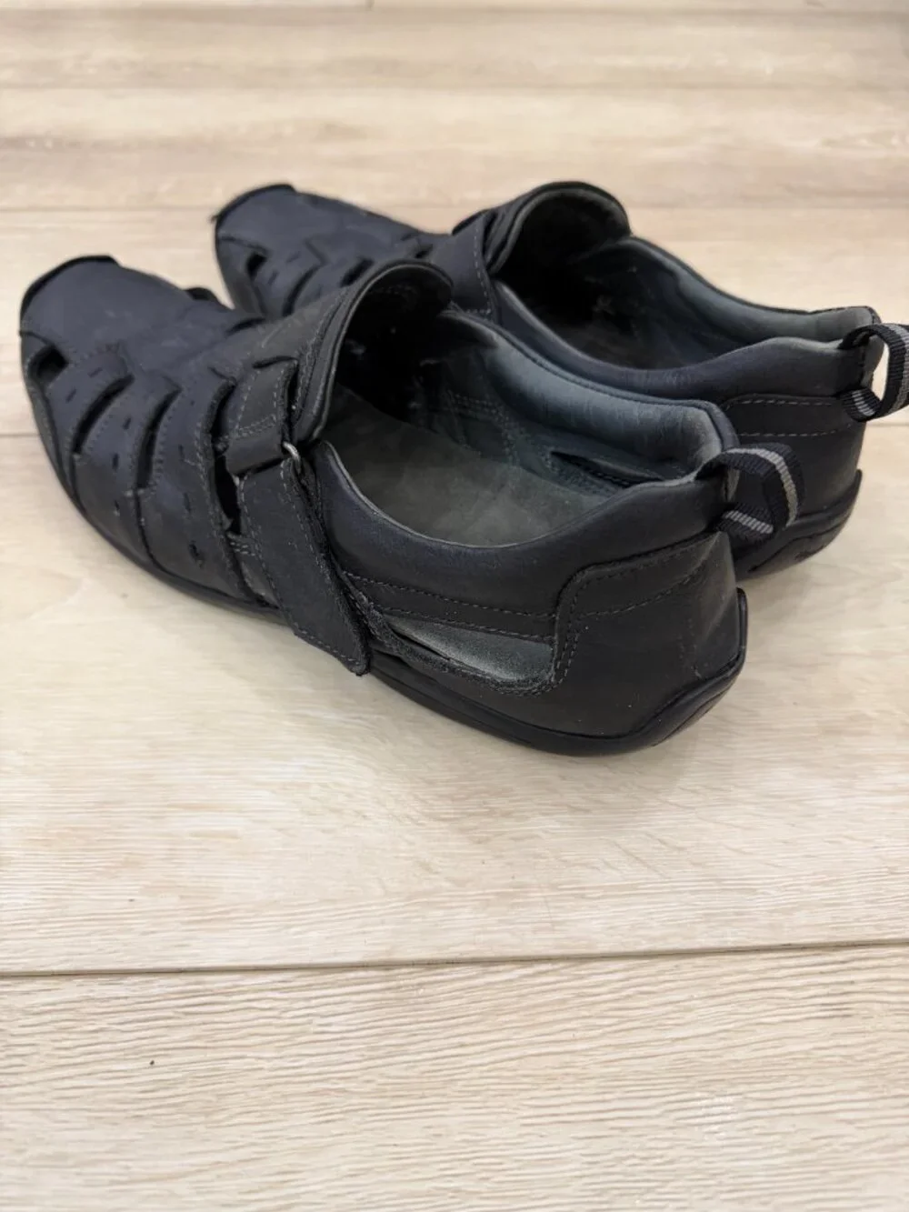 Hush Puppies Leather Fisherman Sandals Men’s Size 11